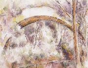 Paul Cezanne The Bridge of Trois-Sautets France oil painting artist